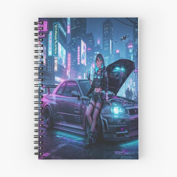 Item preview, Midnight Synthwave Cyber Street Art designed and sold by JMAVILA ART.