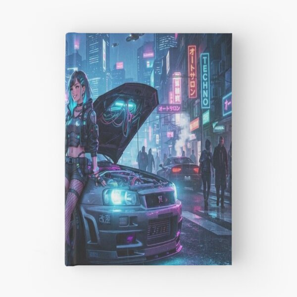 Item preview, Midnight Synthwave Cyber Street Art designed and sold by JMAVILA ART.