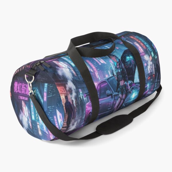 Item preview, Midnight Synthwave Cyber Street Art designed and sold by JMAVILA ART.