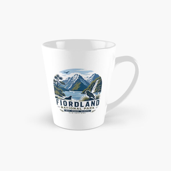 Item preview, Fiordland National Park Wild Remote Majestic New Zealand Travel Souvenir Nature Lover designed and sold by Simsimah26Parks.