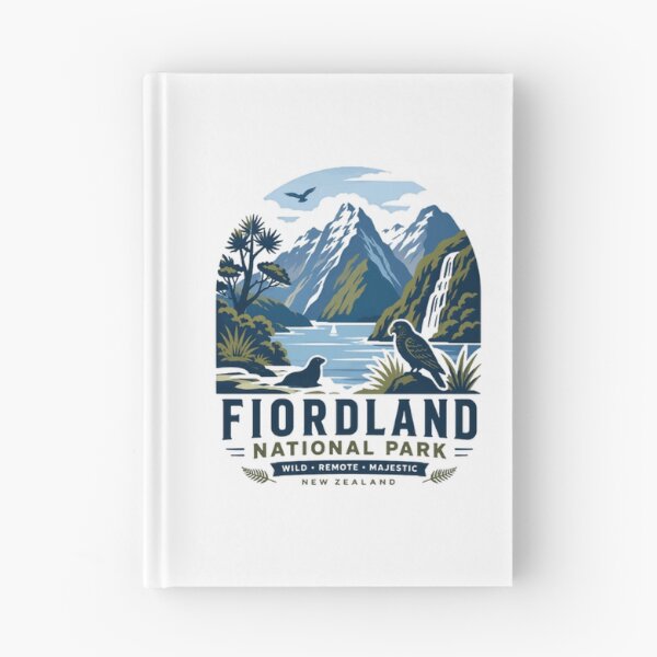Item preview, Fiordland National Park Wild Remote Majestic New Zealand Travel Souvenir Nature Lover designed and sold by Simsimah26Parks.