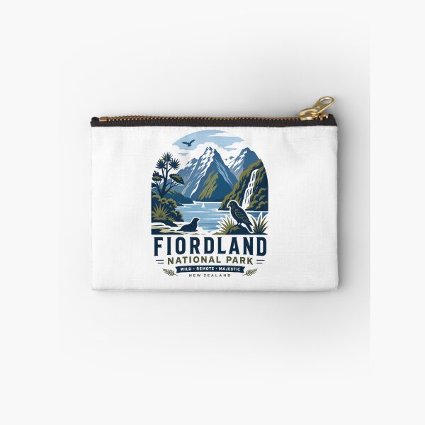 Item preview, Fiordland National Park Wild Remote Majestic New Zealand Travel Souvenir Nature Lover designed and sold by Simsimah26Parks.