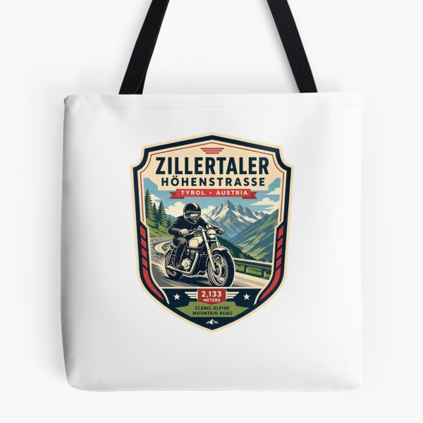 Item preview, Zillertaler Höhenstrasse Motorcycle Austria Alpine Road Rider designed and sold by Star3NowForMe.
