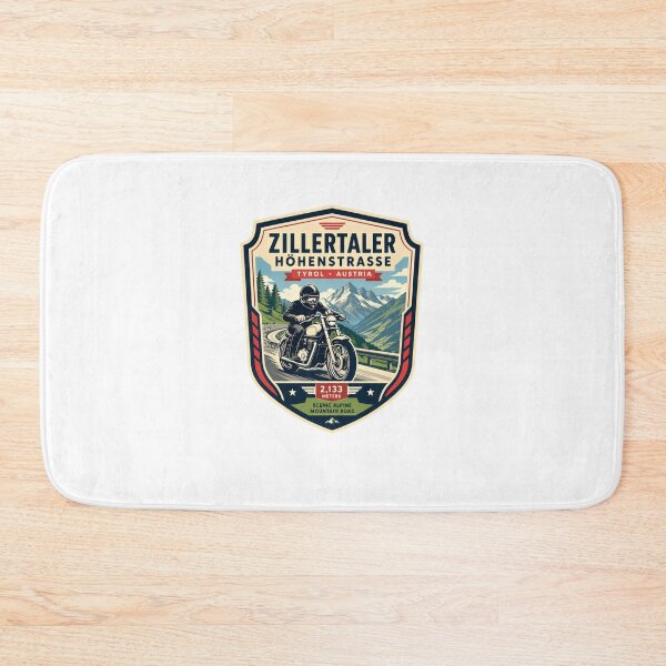 Item preview, Zillertaler Höhenstrasse Motorcycle Austria Alpine Road Rider designed and sold by Star3NowForMe.