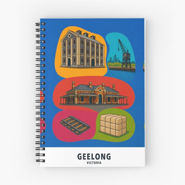 Item preview, Geelong Woolstore Railway and Port Heritage designed and sold by Print My Town.