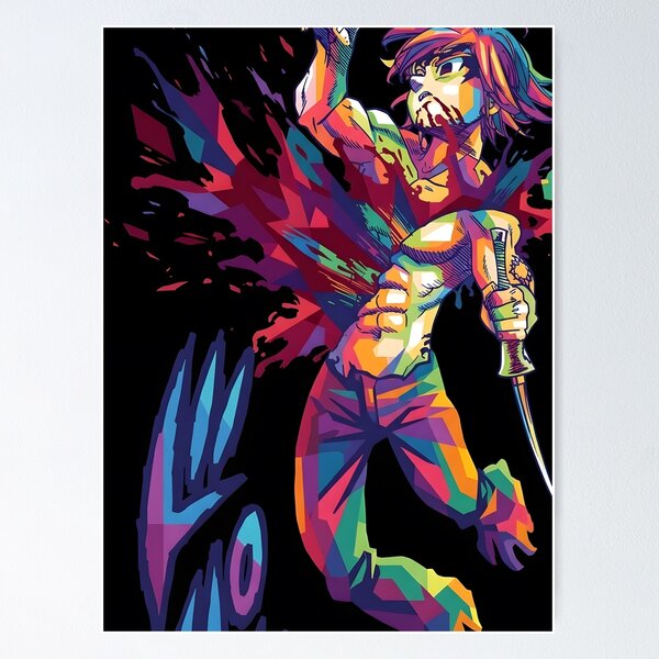 Item preview, Meliodas Pop Art designed and sold by zaidanfr66.