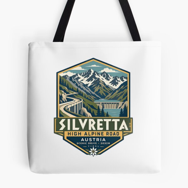 Item preview, Silvretta High Alpine Road Austria Scenic Drive Tirol Traveler Souvenir Mountain Road Trip designed and sold by Simsimah26Parks.