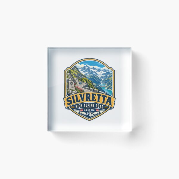 Item preview, Silvretta High Alpine Road Austria Travel Destination Mountain Pass designed and sold by Star3NowForMe.