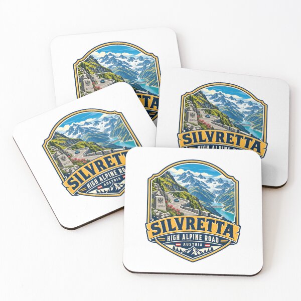 Item preview, Silvretta High Alpine Road Austria Travel Destination Mountain Pass designed and sold by Star3NowForMe.
