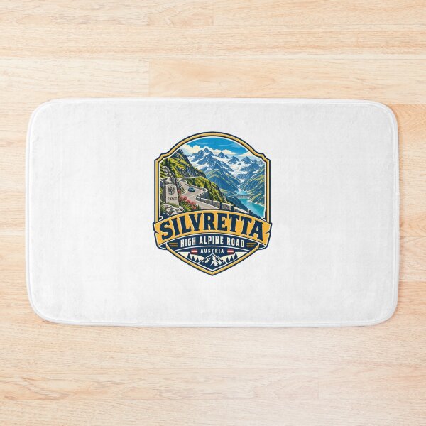 Item preview, Silvretta High Alpine Road Austria Travel Destination Mountain Pass designed and sold by Star3NowForMe.