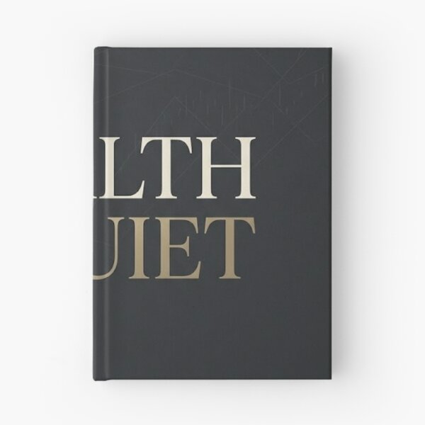 Item preview, Wealth Is Quiet Minimalist Finance Poster designed and sold by Zaramodo.