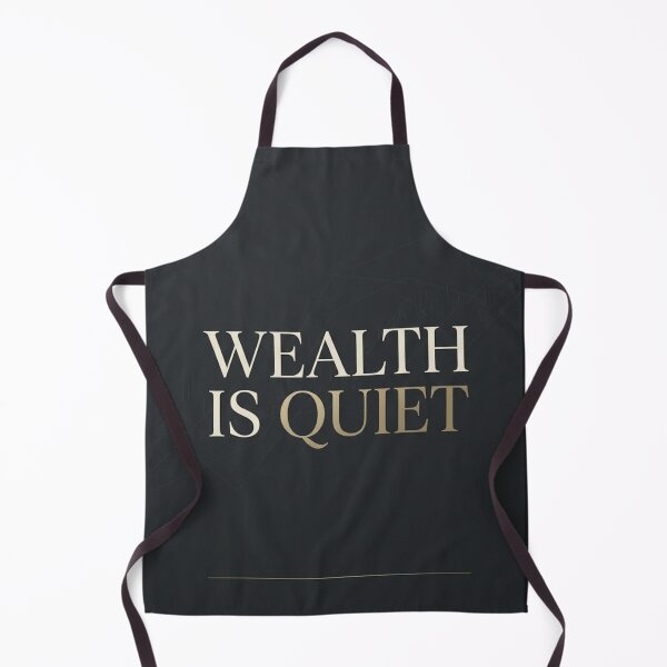 Item preview, Wealth Is Quiet Minimalist Finance Poster designed and sold by Zaramodo.