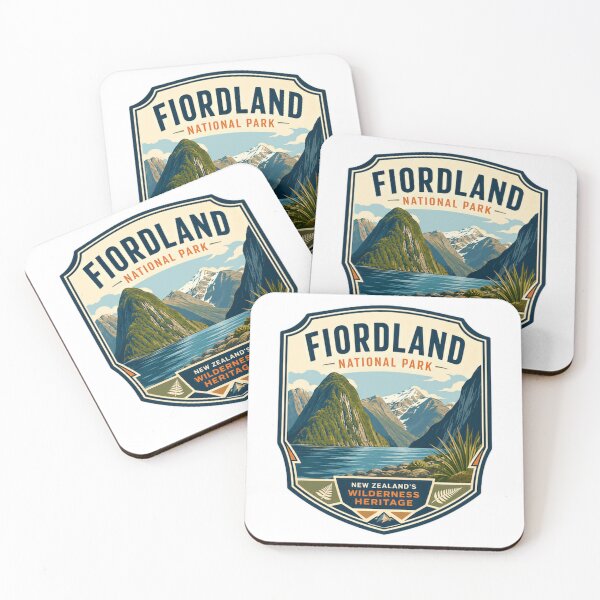 Item preview, Fiordland National Park New Zealand's Wilderness Heritage Traveler Hiking Outdoors designed and sold by Simsimah26Parks.
