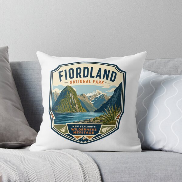 Item preview, Fiordland National Park New Zealand's Wilderness Heritage Traveler Hiking Outdoors designed and sold by Simsimah26Parks.