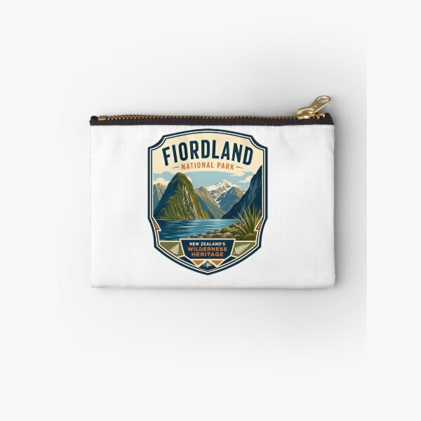 Item preview, Fiordland National Park New Zealand's Wilderness Heritage Traveler Hiking Outdoors designed and sold by Simsimah26Parks.