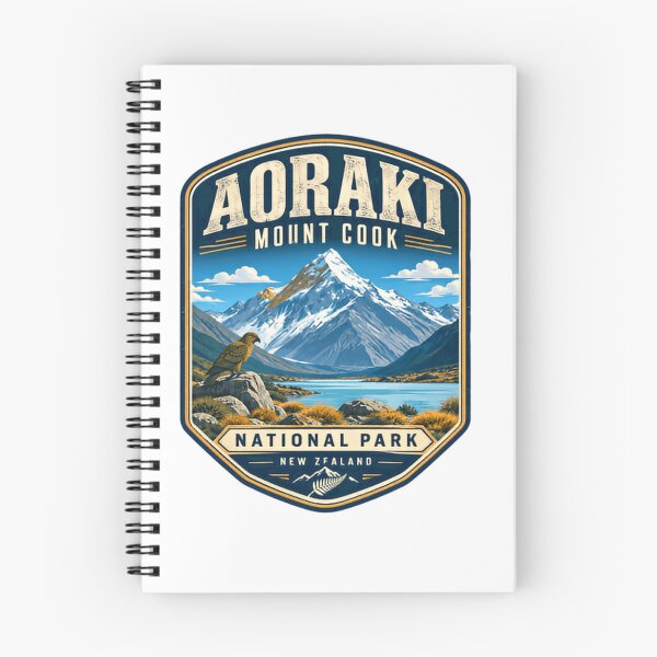 Item preview, Aoraki Mount Cook National Park New Zealand Travel Souvenir designed and sold by Simsimah26Parks.