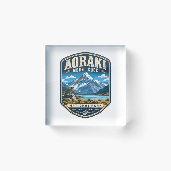 Item preview, Aoraki Mount Cook National Park New Zealand Travel Souvenir designed and sold by Simsimah26Parks.