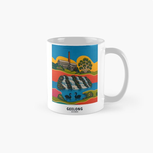 Item preview, Geelong Buckley Falls Barwon River and Red Gums designed and sold by Print My Town.