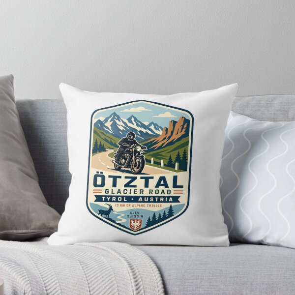 Item preview, Ötztal Glacier Road Tyrol Austria 13 Km Of Alpine Thrills Motorcycle Travel Rider designed and sold by Simsimah26Parks.
