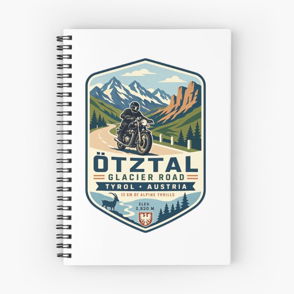 Item preview, Ötztal Glacier Road Tyrol Austria 13 Km Of Alpine Thrills Motorcycle Travel Rider designed and sold by Simsimah26Parks.