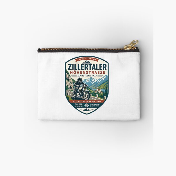 Item preview, Zillertaler Höhenstrasse Alpine Scenic Road Tyrol Austria Motorcyclist Mountain Explorer designed and sold by Simsimah26Parks.