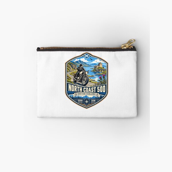 Item preview, North Coast 500 Scottish Highlands Motorcycling Road Trip Biker Travel Adventure designed and sold by Star3NowForMe.