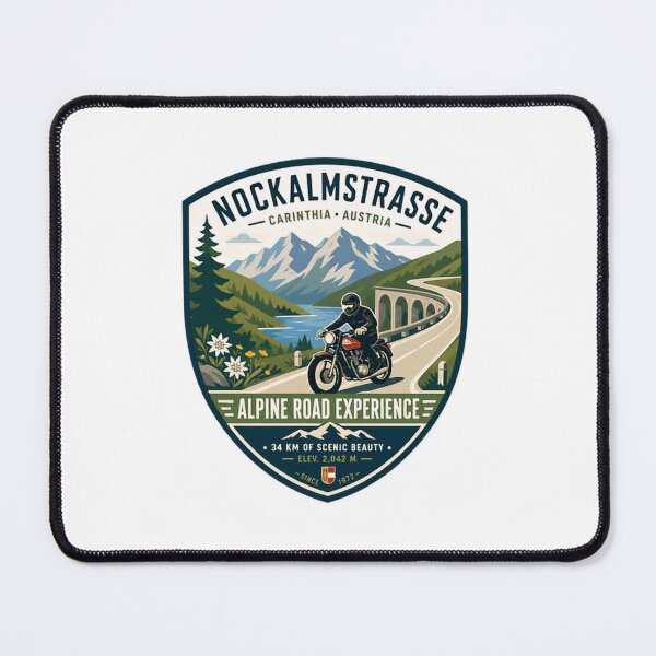 Item preview, Nockalmstrasse Carinthia Austria Alpine Road Experience Motorcycle Rider Travel designed and sold by Simsimah26Parks.