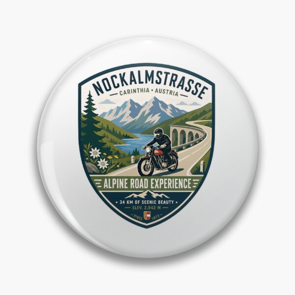 Item preview, Nockalmstrasse Carinthia Austria Alpine Road Experience Motorcycle Rider Travel designed and sold by Simsimah26Parks.