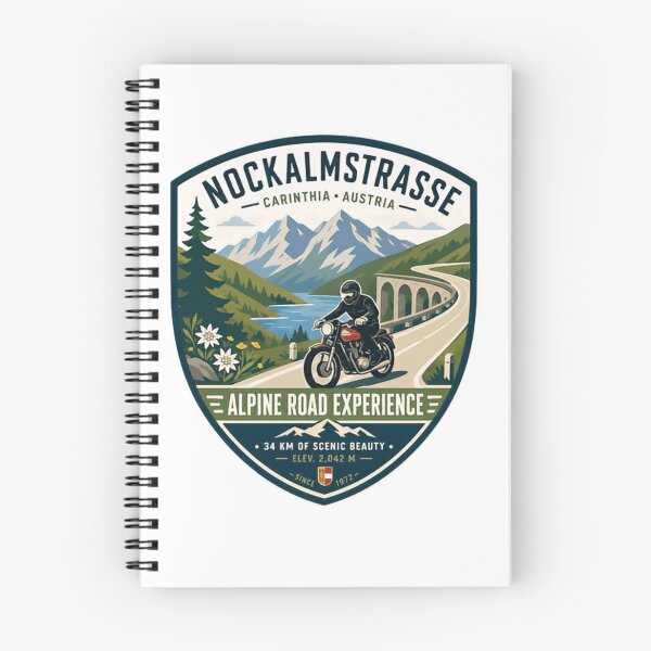 Item preview, Nockalmstrasse Carinthia Austria Alpine Road Experience Motorcycle Rider Travel designed and sold by Simsimah26Parks.
