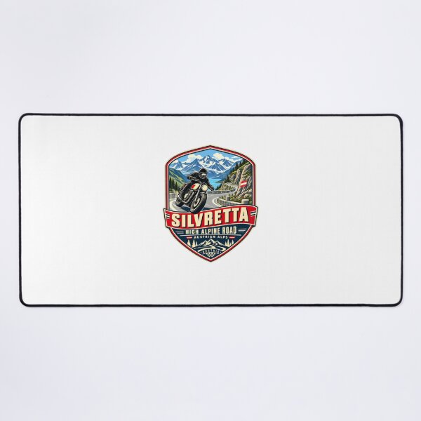 Item preview, Silvretta High Alpine Road Austrian Alps Austria Motorcycling Travel Rider designed and sold by Star3NowForMe.