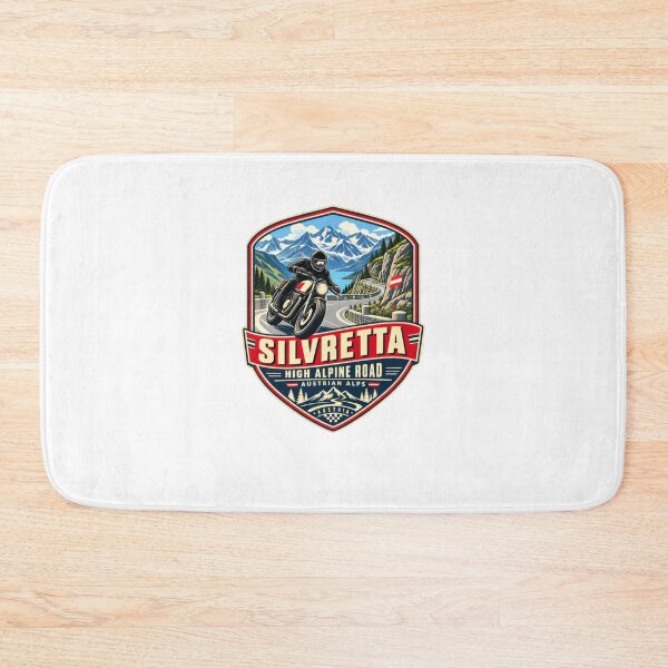 Item preview, Silvretta High Alpine Road Austrian Alps Austria Motorcycling Travel Rider designed and sold by Star3NowForMe.