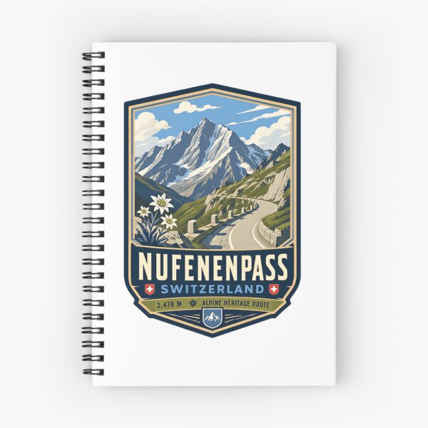 Item preview, Nufenenpass Switzerland Alpine Heritage Route Swiss Alps Mountain Pass Travel Adventure designed and sold by Simsimah26Parks.