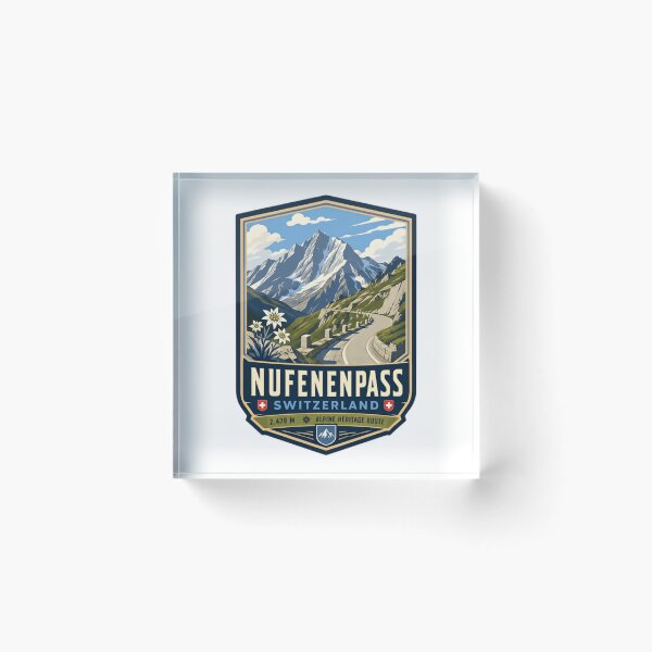 Item preview, Nufenenpass Switzerland Alpine Heritage Route Swiss Alps Mountain Pass Travel Adventure designed and sold by Simsimah26Parks.