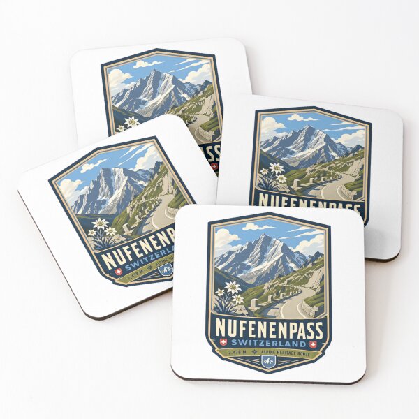 Item preview, Nufenenpass Switzerland Alpine Heritage Route Swiss Alps Mountain Pass Travel Adventure designed and sold by Simsimah26Parks.