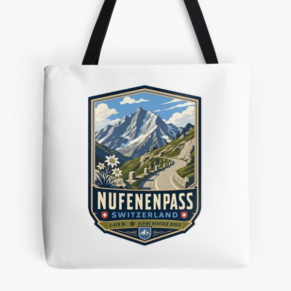 Item preview, Nufenenpass Switzerland Alpine Heritage Route Swiss Alps Mountain Pass Travel Adventure designed and sold by Simsimah26Parks.