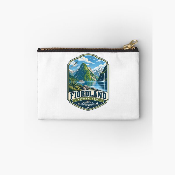 Item preview, Fiordland National Park Est 1952 New Zealand Travel Explorer Souvenir designed and sold by Star3NowForMe.