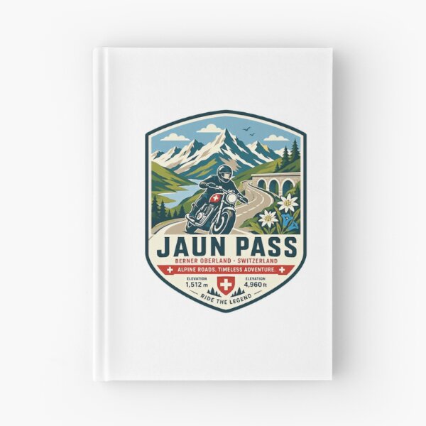 Item preview, Jaun Pass Berner Oberland Switzerland Motorcycle Rider Alpine Roads Timeless Adventure Ride The Legend designed and sold by Simsimah26Parks.