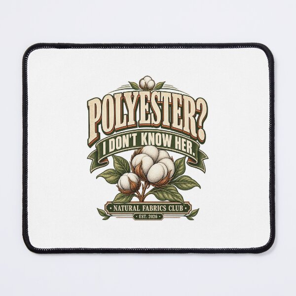 Item preview, Polyester I Don’t Know Her Funny Natural Fabrics Vintage T-Shirt designed and sold by Carla Nay.