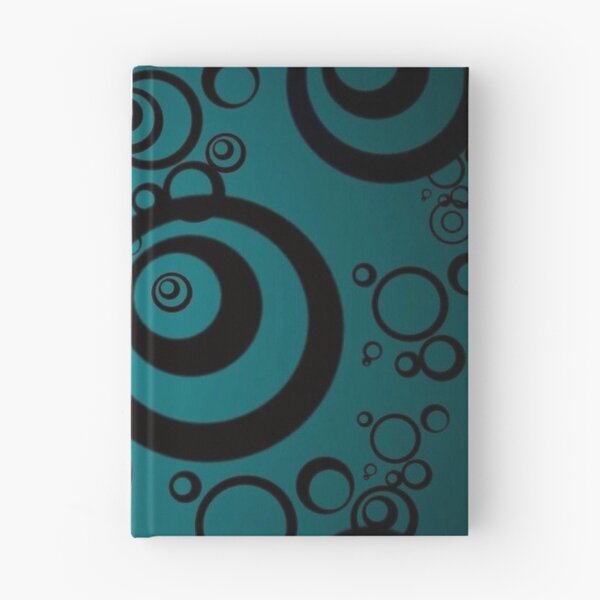 Item preview, Cyber Y2K Cyan Circles Pattern | Frutiger Metro & Dark Alt Graphic Aesthetic designed and sold by BrontesWhimsyStore.