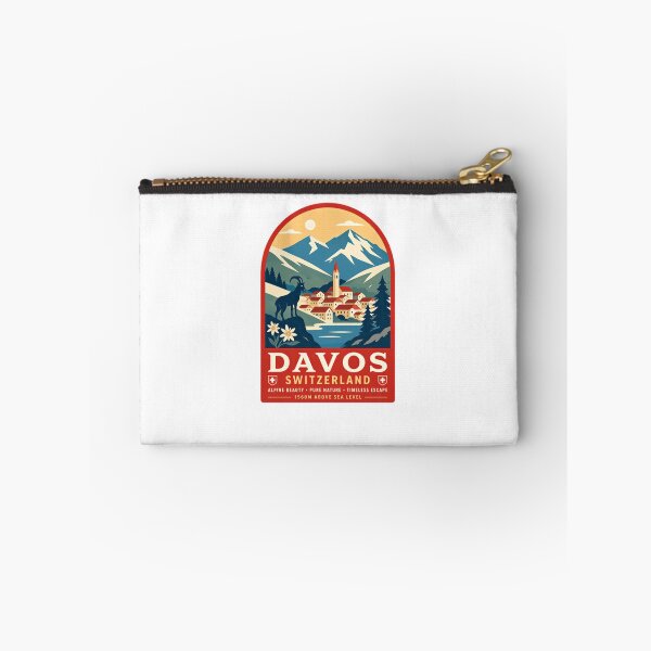 Item preview, Davos Switzerland Alpine Beauty Pure Nature Timeless Escape 1560m Above Sea Level Travel Vacation Souvenir designed and sold by Star3NowForMe.