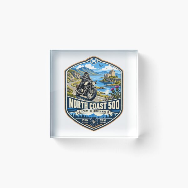 Item preview, North Coast 500 Scottish Highlands Motorcycling Road Trip Scotland Travel designed and sold by Simsimah26Parks.