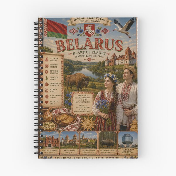 Item preview, Belarus Travel Poster | Mir Castle Bison Forest & European Heritage designed and sold by alexcorporation.