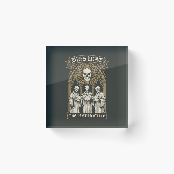 Item preview, Dies Irae The Last Canticle - Medieval Gothic Choir Director Art designed and sold by SplashTastic.