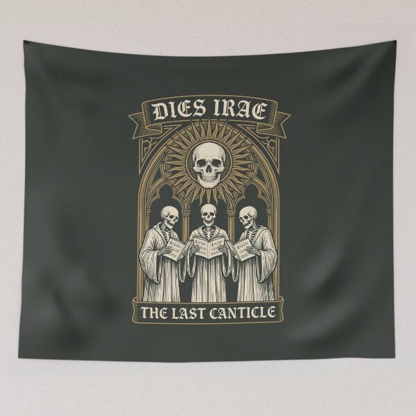 Item preview, Dies Irae The Last Canticle - Medieval Gothic Choir Director Art designed and sold by SplashTastic.