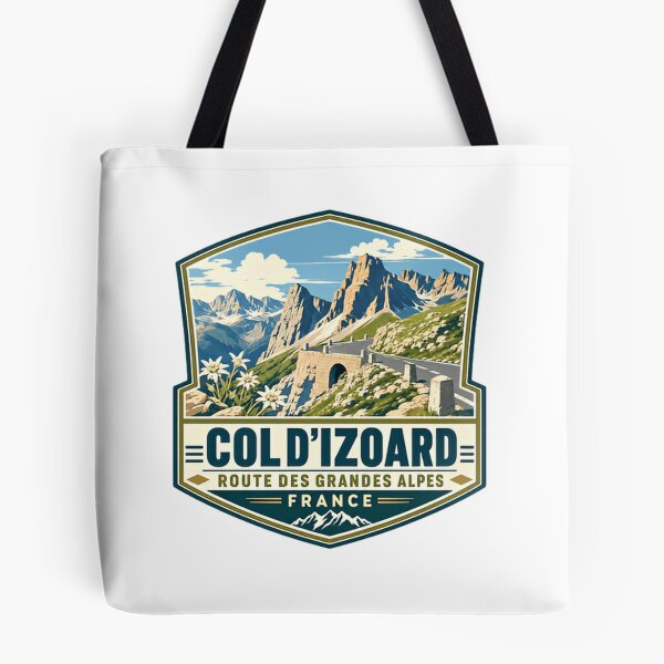 Item preview, Col D'Izoard Route Des Grandes Alpes France Cycling Mountain Pass Traveler designed and sold by Simsimah26Parks.