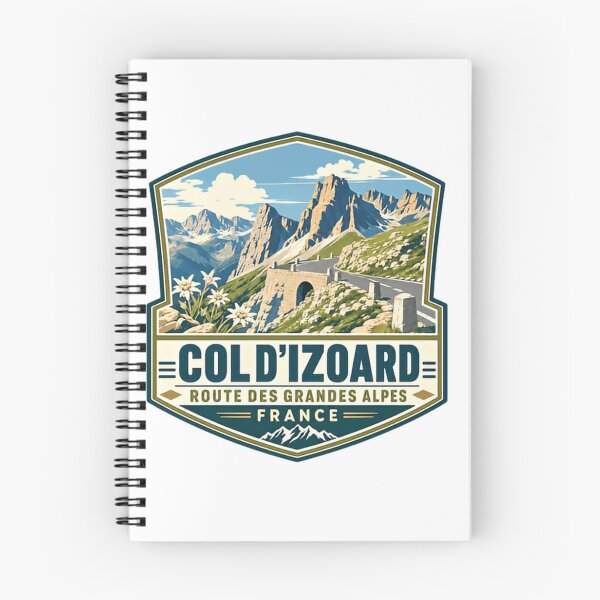 Item preview, Col D'Izoard Route Des Grandes Alpes France Cycling Mountain Pass Traveler designed and sold by Simsimah26Parks.