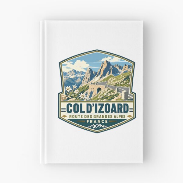 Item preview, Col D'Izoard Route Des Grandes Alpes France Cycling Mountain Pass Traveler designed and sold by Simsimah26Parks.