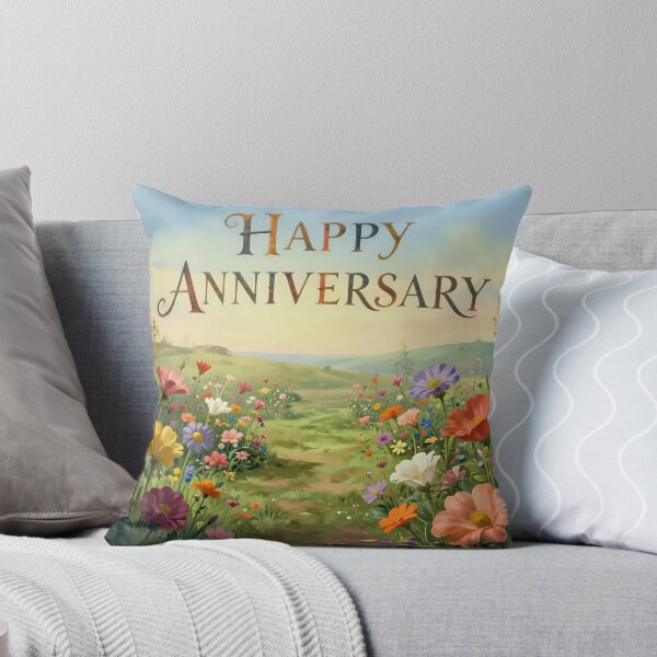 Item preview, Happy Anniversary – Romantic Spring Garden Love designed and sold by Nomad-Maynard.