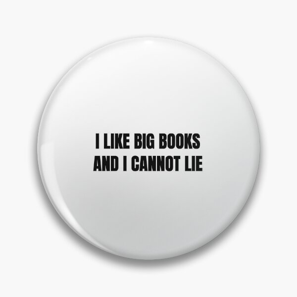 Item preview, I Like Big Books And I Cannot Lie Funny Reader Tee designed and sold by low battery meme design.