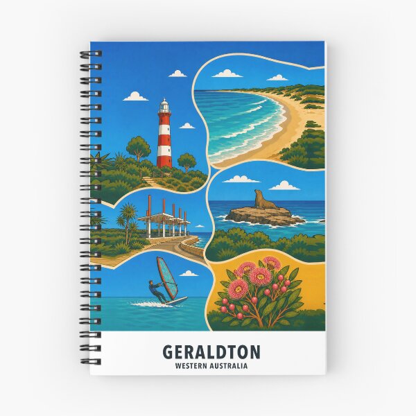 Item preview, Geraldton Point Moore Coastal Landmarks designed and sold by Print My Town.